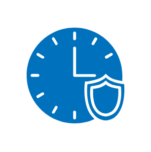 Fast and reliable service icon